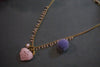 Heart Crochet Pompom Pearl Chain