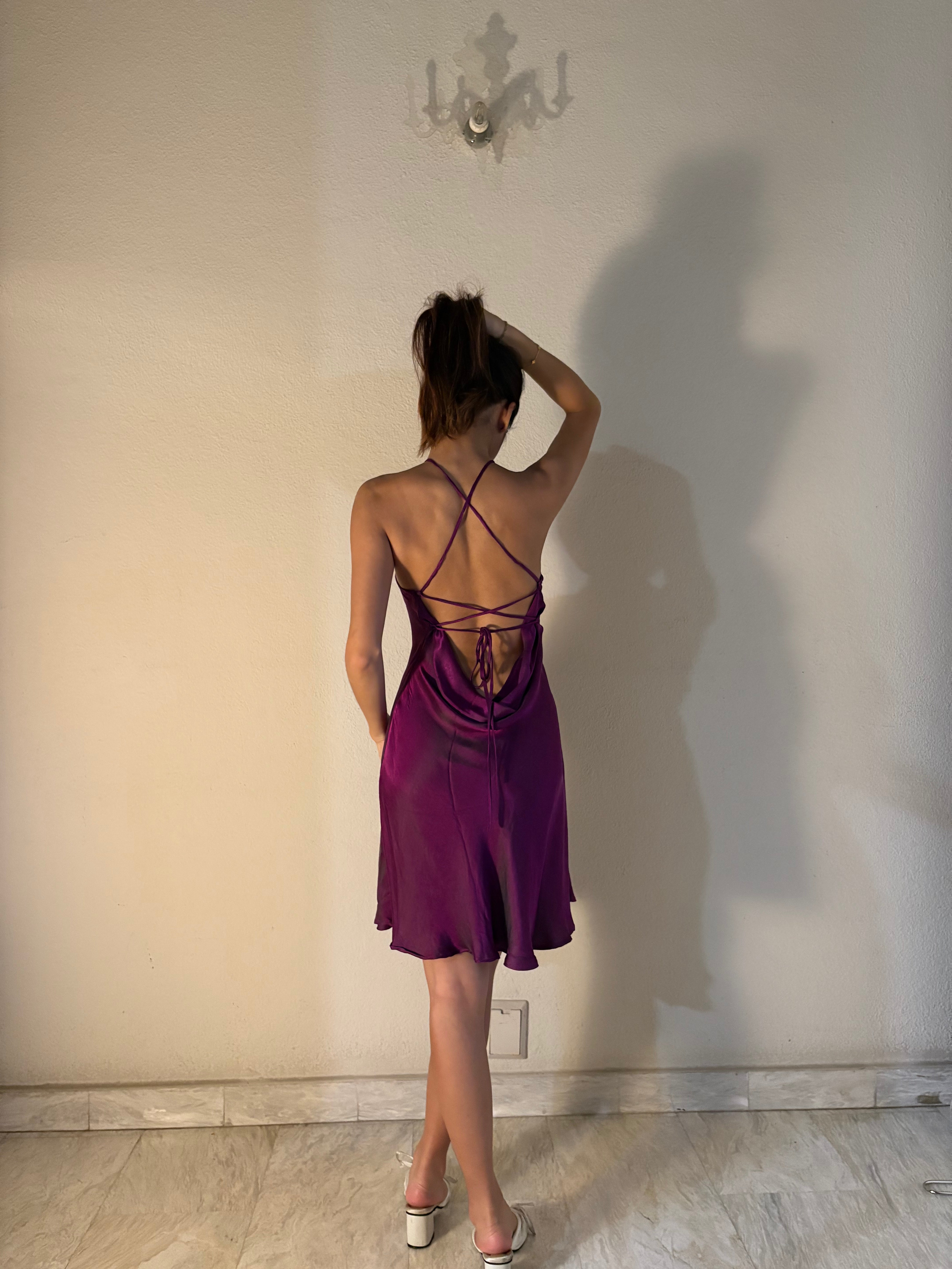 satin handkerchief mini dress Teal Tease Floral Satin Handkerchief Mini Dress Pine Green / S