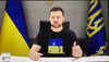 Load image into Gallery viewer, Spray Paint Ukraine T-shirt